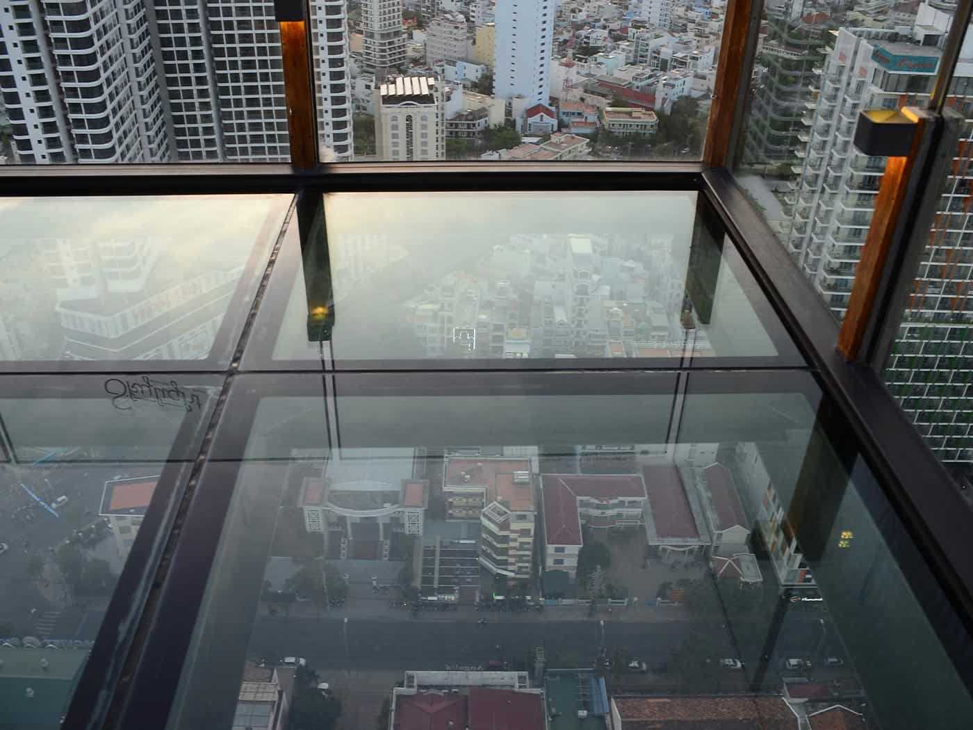 laminated glass floor